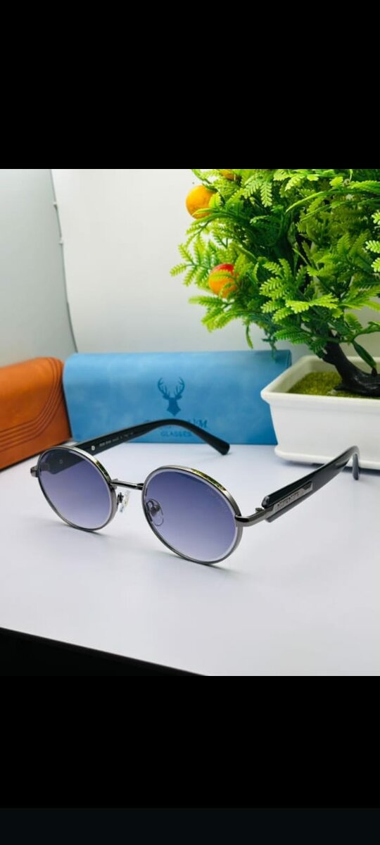 Lunettes de soleil rondes élégantes