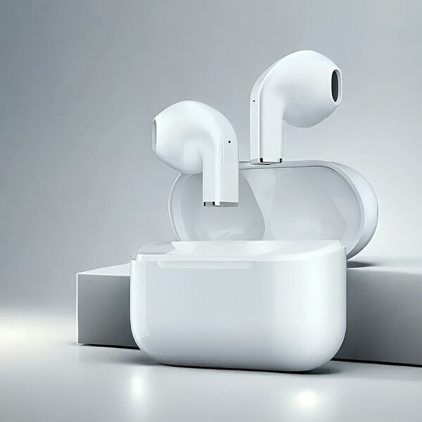 Écouteurs sans fil Blanc Bluetooth