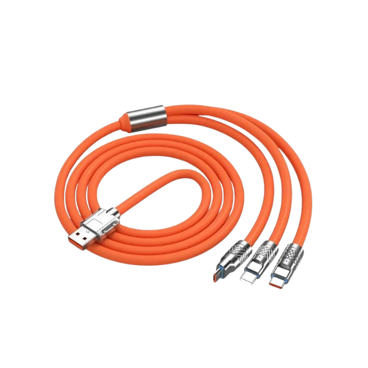 3 in 1 120W 6A Fast Power USB Cable
