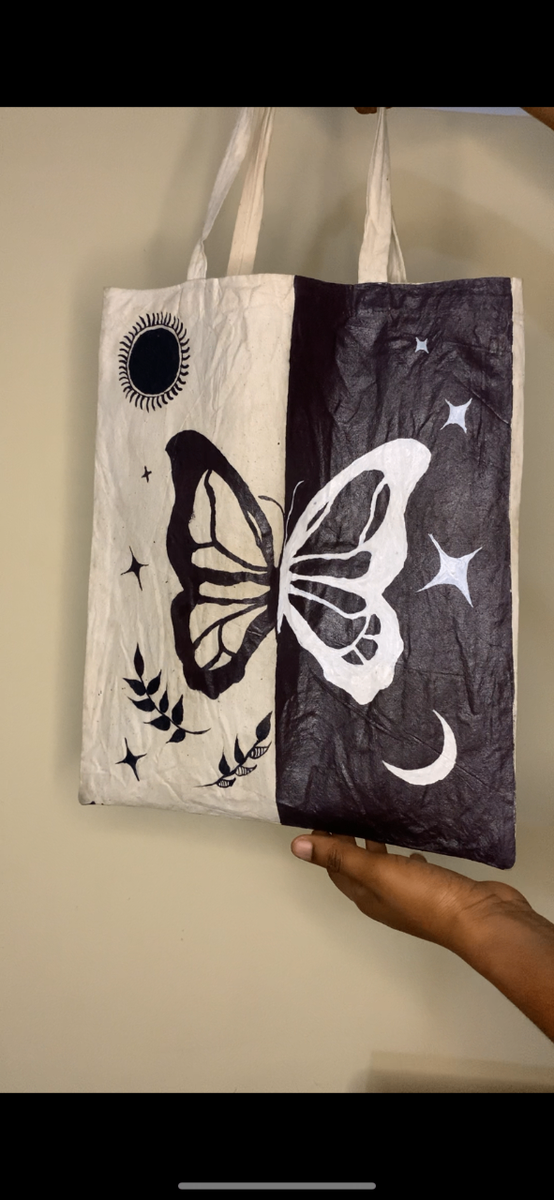 Sac en toile artistique imprimé