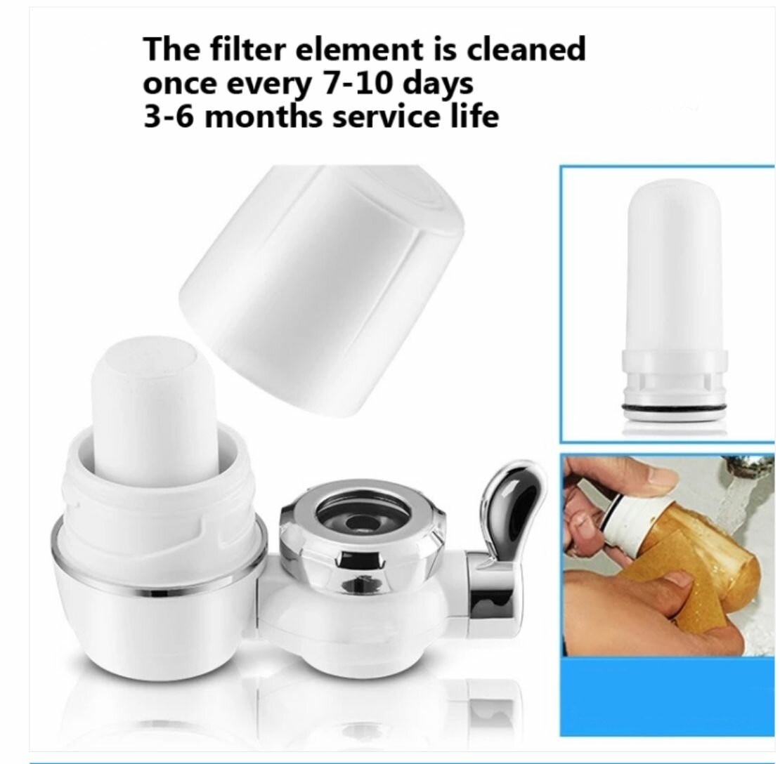Ensemble de purificateur d'eau de robinet Filtre domestique