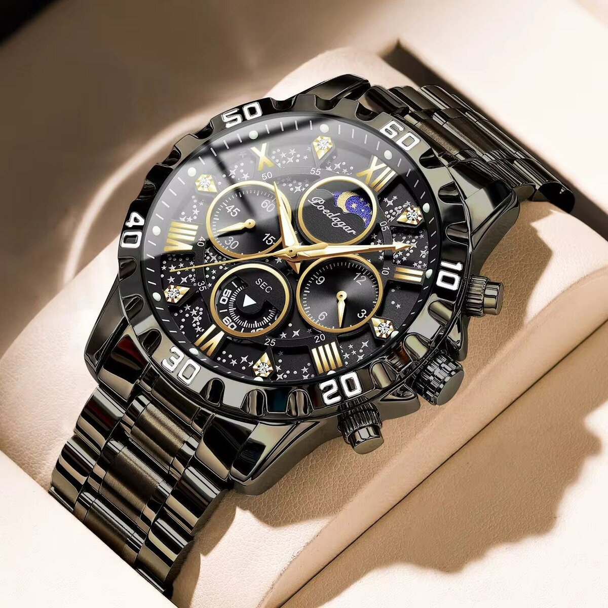 Montre Chronographe Homme Élégante