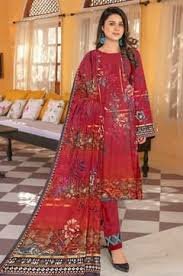 Ladies lawn suit