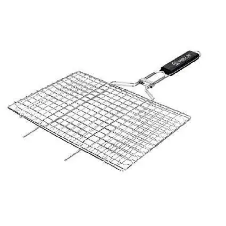 Grille barbecue en acier inox