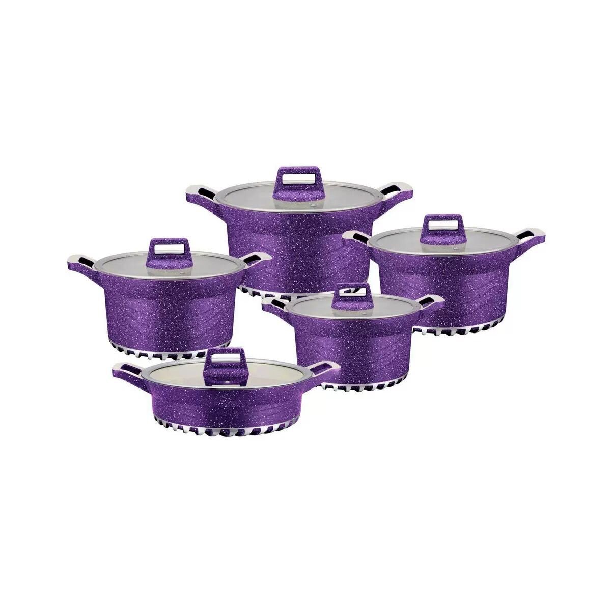 Ensemble de 5 casseroles