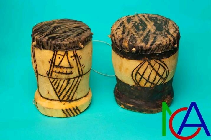 Mini African drum