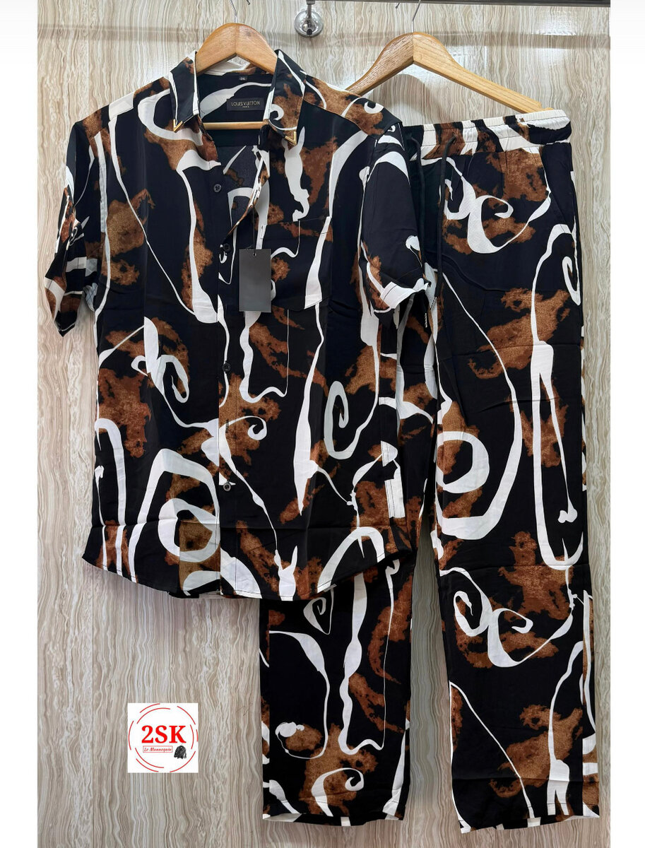 Set pyjama d'été imprimé