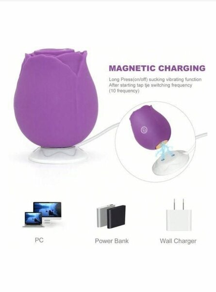 Stimulateur Rose 10 Modes