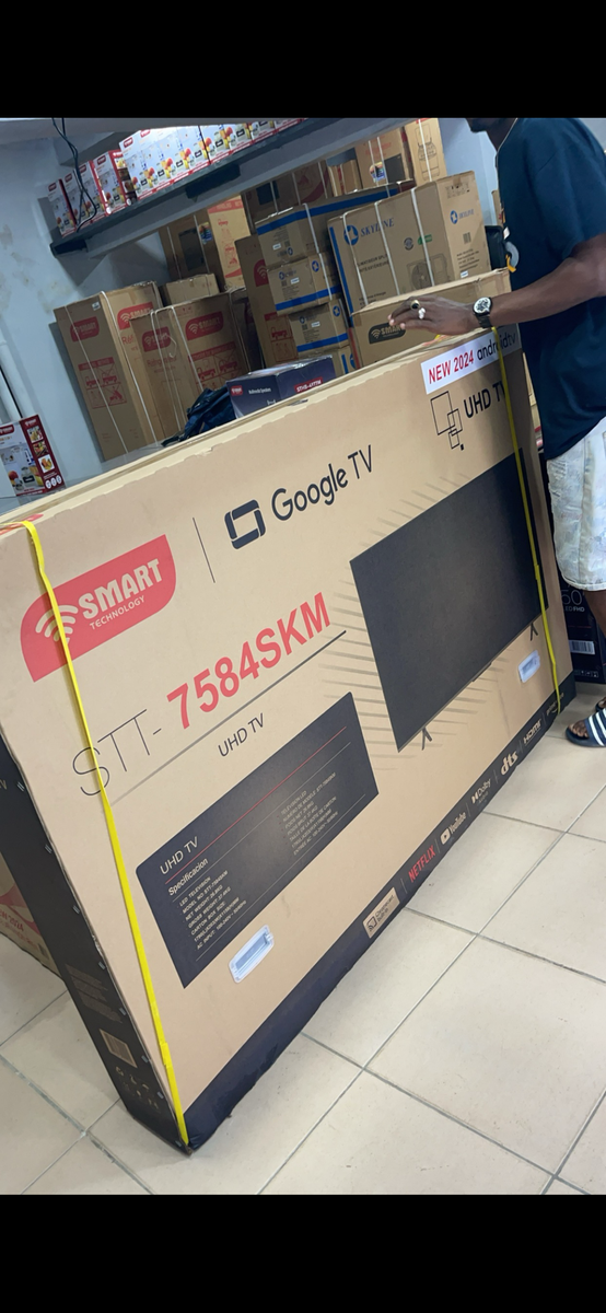 TV UHD 4K 75" Smart Google