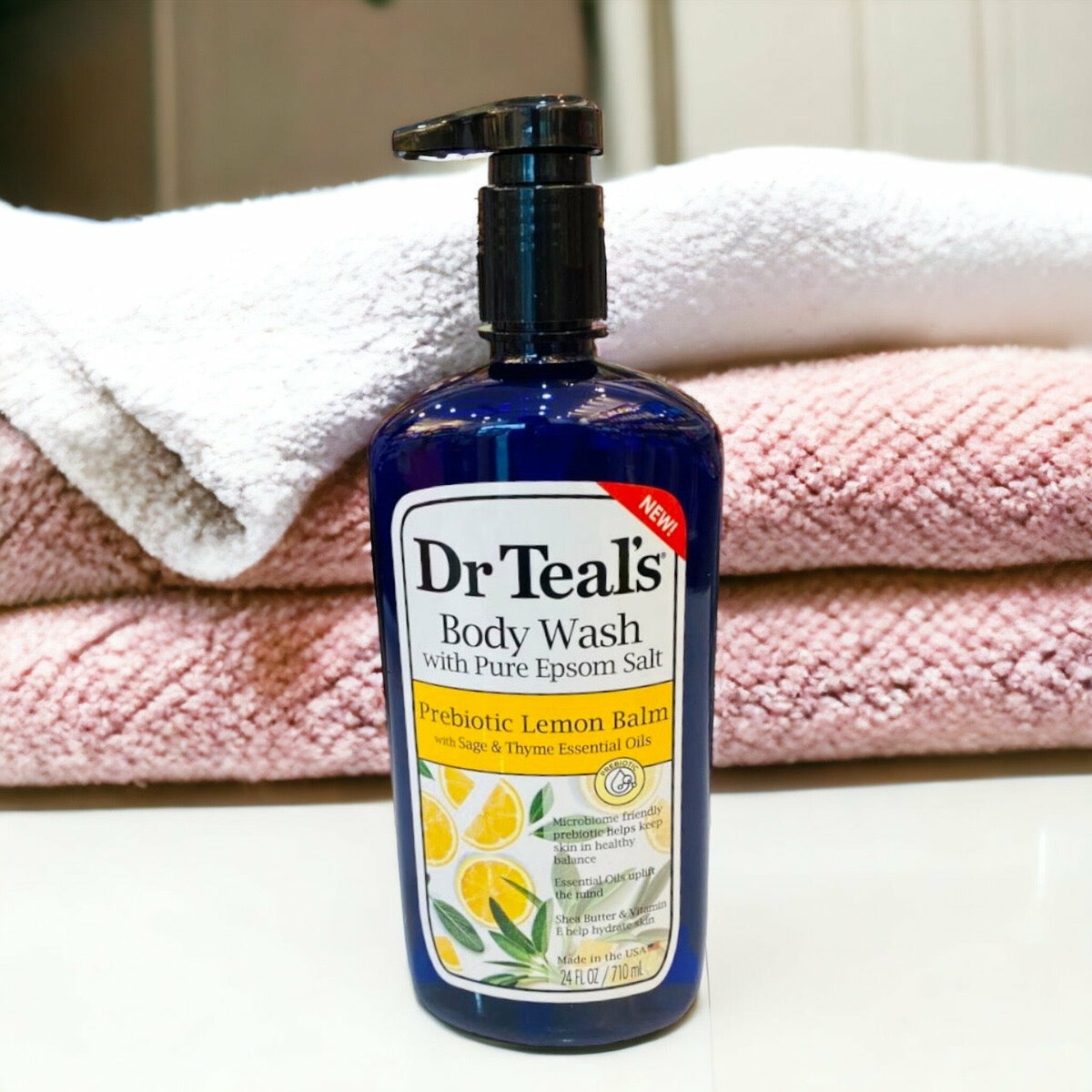 Dr Teal’s Prebiotic Lemon Balm Body Wash