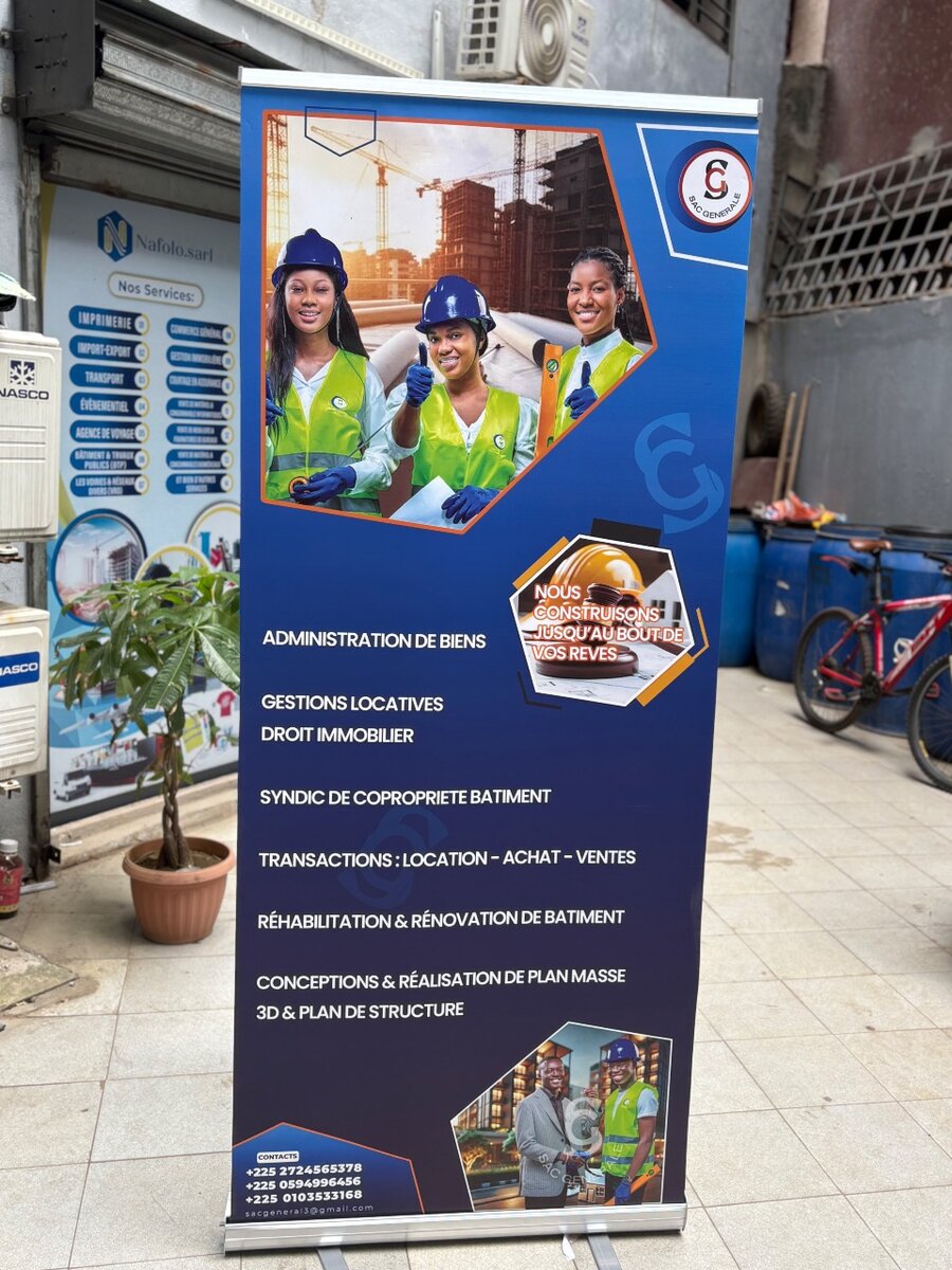 Enrouleur de Bannière Portable