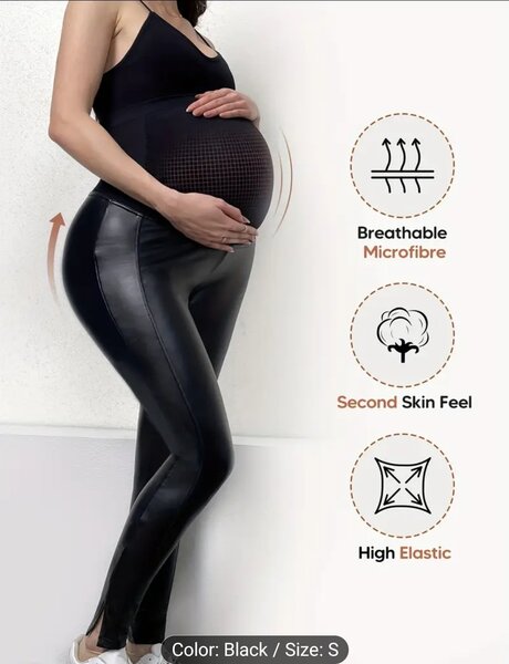 Leggings de grossesse élastiques