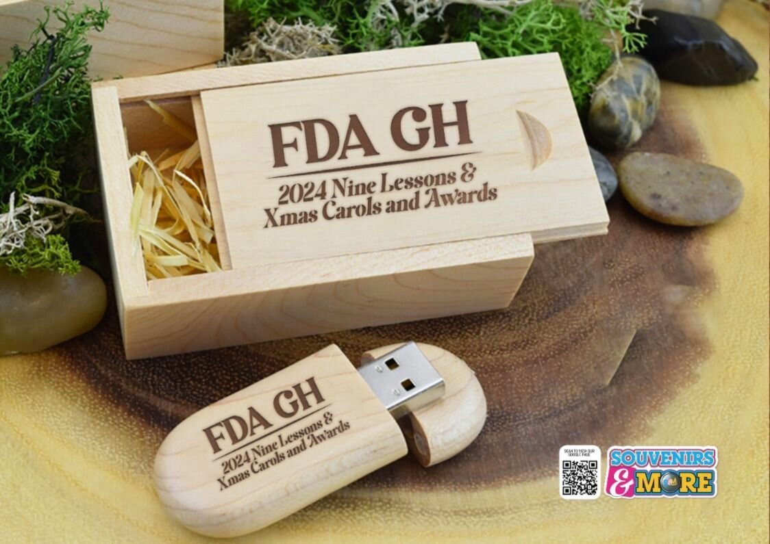 Bamboo Pendrive with Case