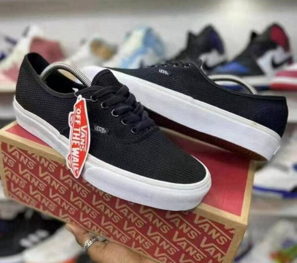 Baskets Vans noires classiques