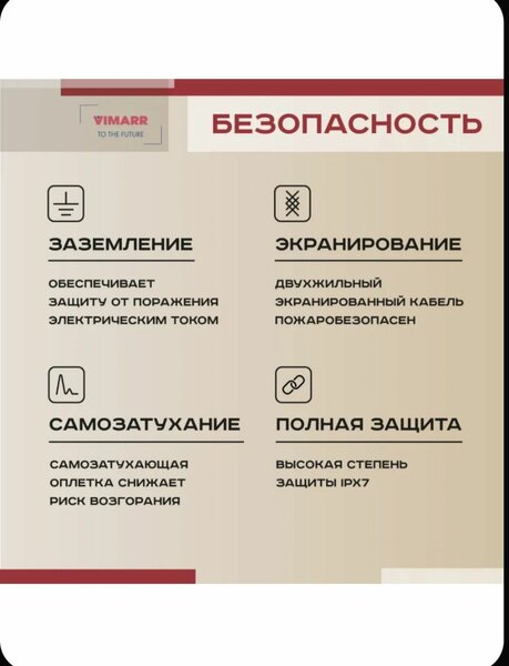 Теплый пол 2 кв РОССИЯ