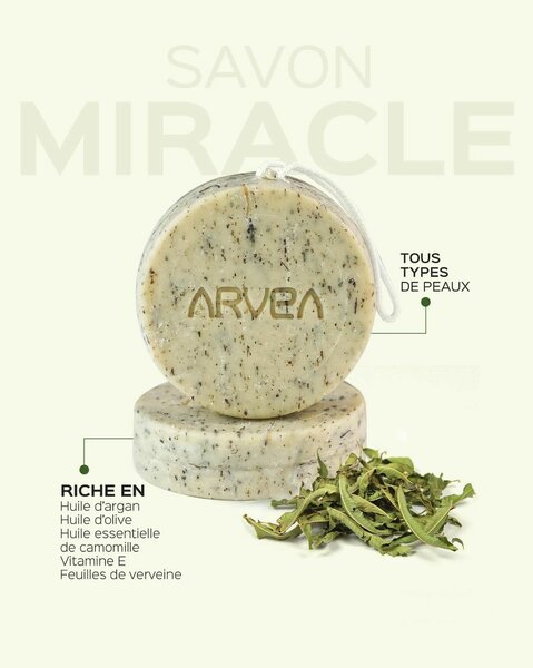 Savon Miracle Arvea Naturel