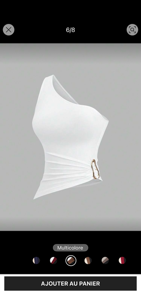 Débardeur Asymétrique Élégant