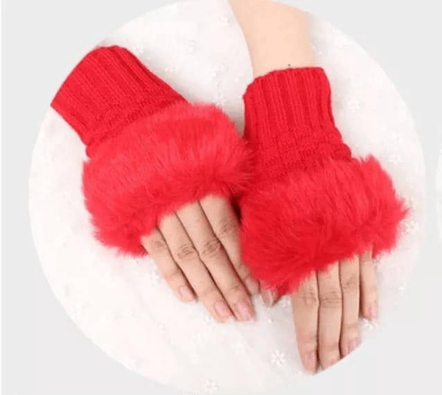 Women's Fur Gloves