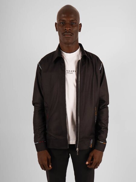 Veste noire Homme