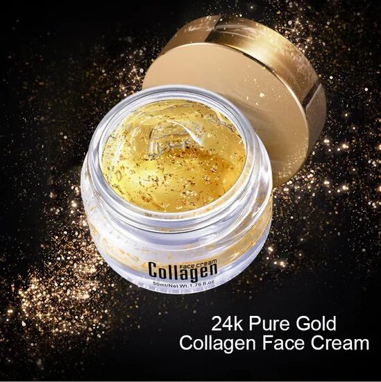 Crème Visage Collagène 24kgold