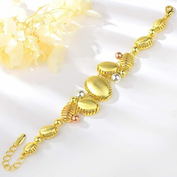 bracelet or plaqué