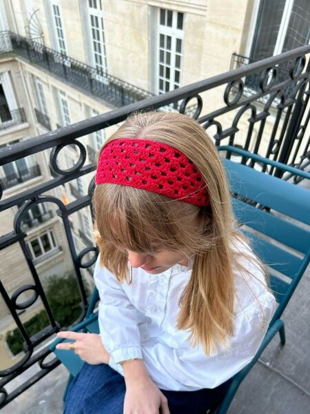 Bandeaux tricotés main