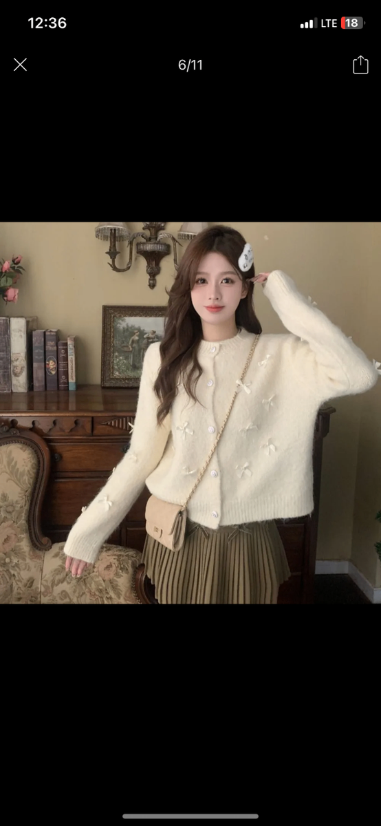 теплый кардиган на весну