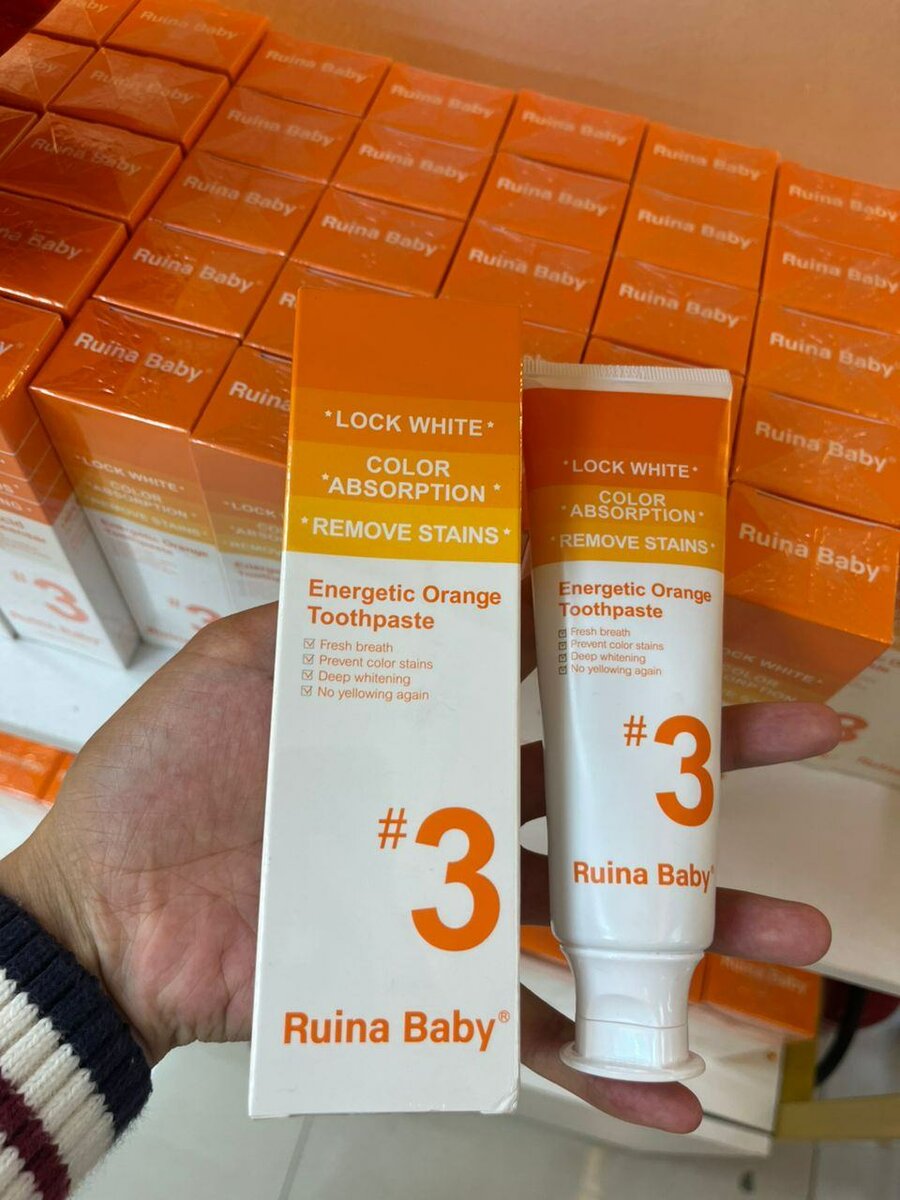 Dentifrice blanchissant #3