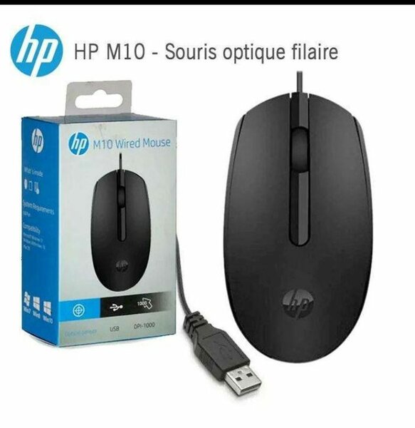 Souris optique filaire HP M10