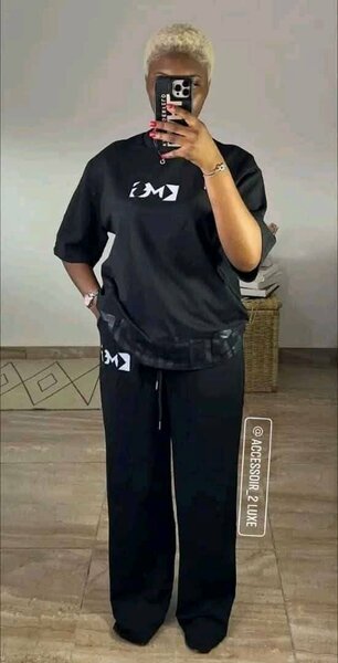 Floral dress and black dress