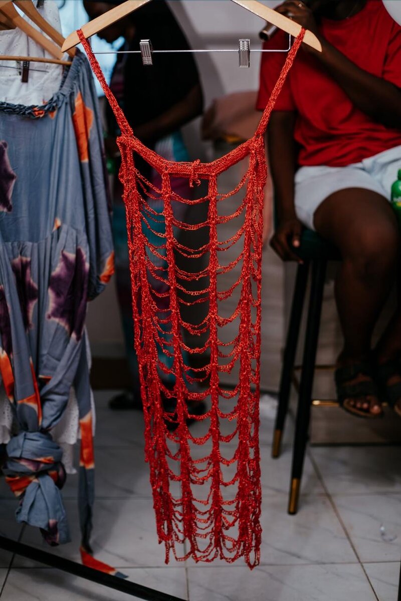 Jupe à franges pailletée