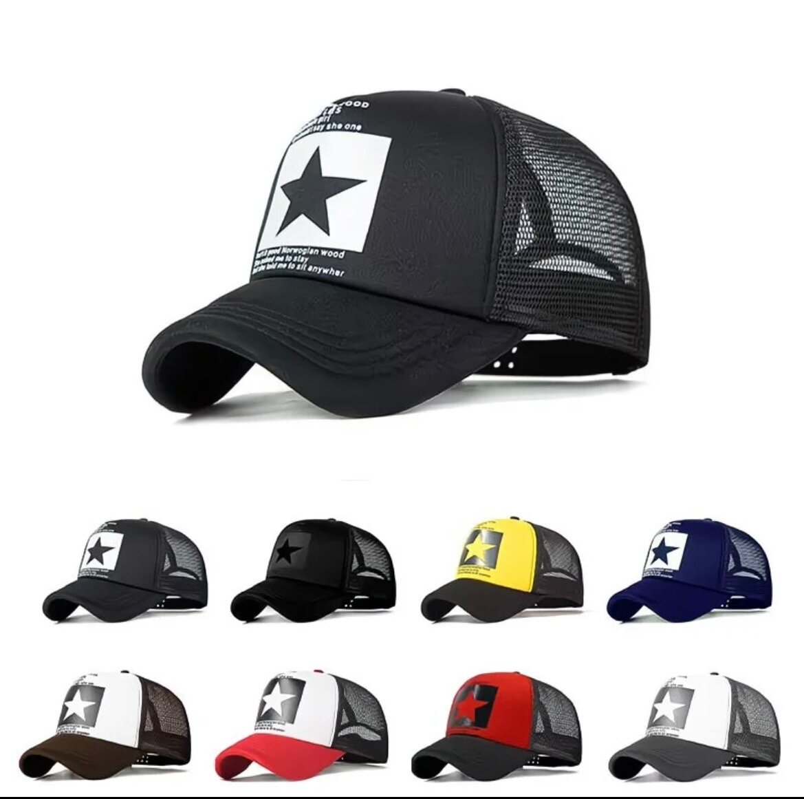 Casquettes Trucker Étoile