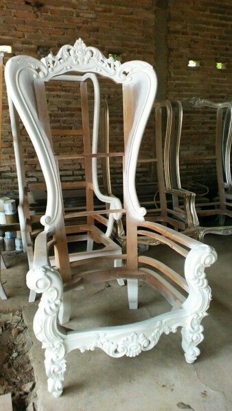Fauteuil Baroque Élégant