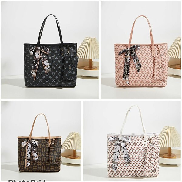 Sac fourre-tout élégant motif