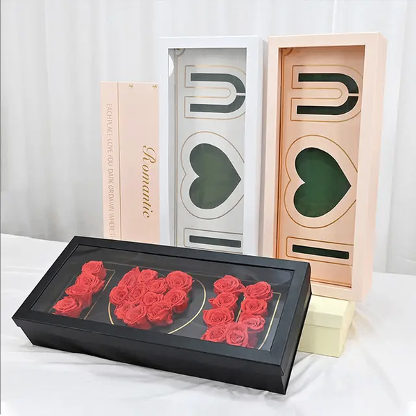 Boîte Cadeau Roses Éternelles