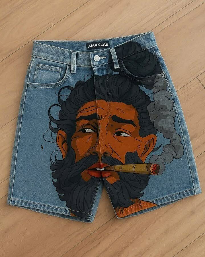 Shorts en jean style urbain