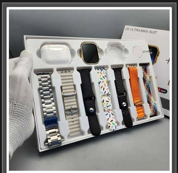 Smartwatch,Airpod and 7 Straps