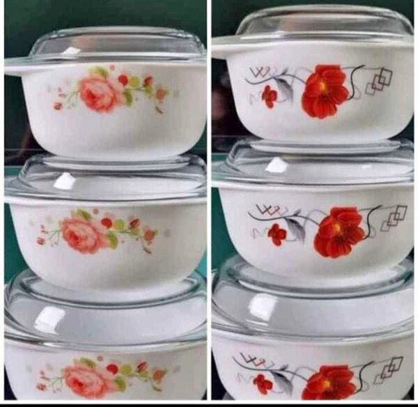 Ensemble de Bols de Cuisine en Verre