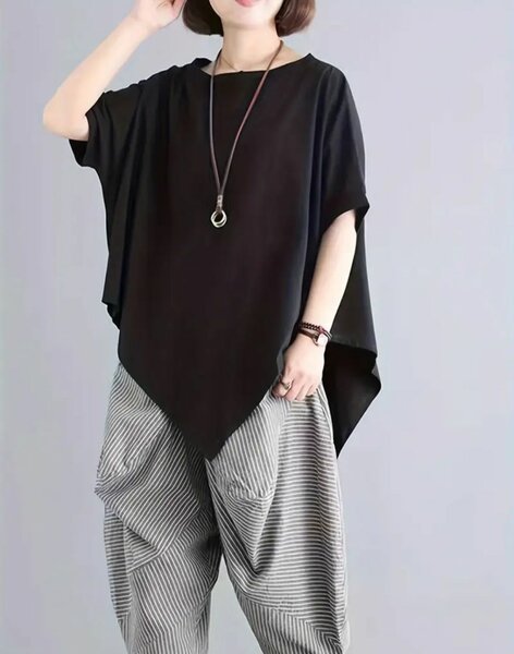 Свободная футболка+ аксессуар