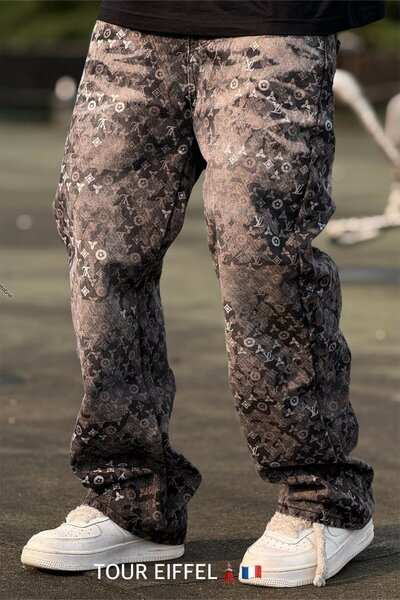 Pantalon homme imprimé urbain