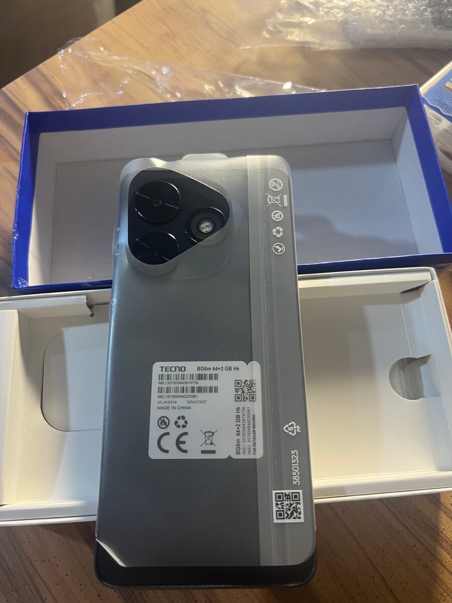 Tecno Pop 10c 6.6" 90Hz