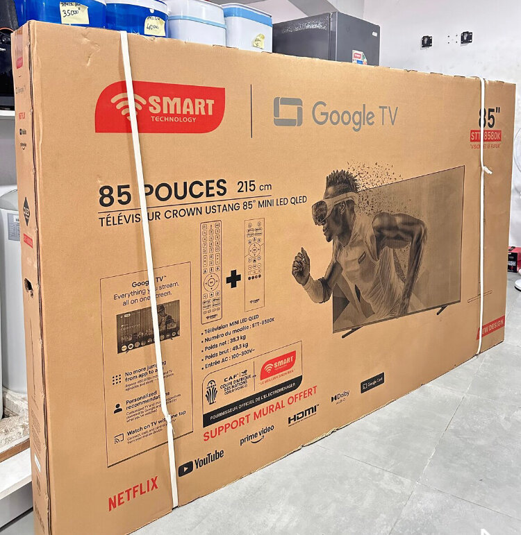 Téléviseur 85'' LED Google TV