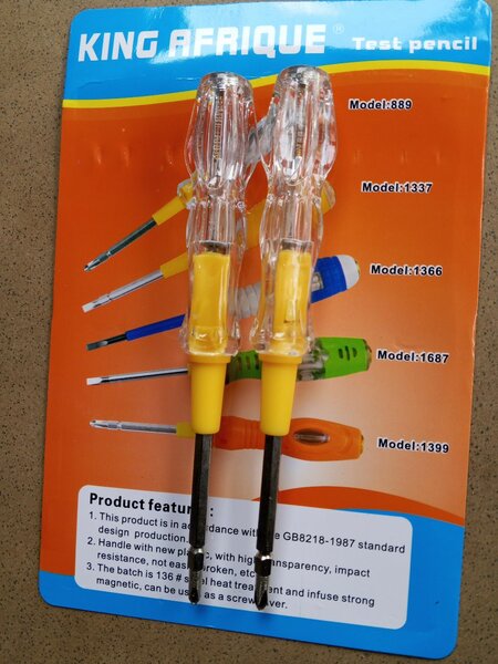Stylo testeur de tension KING AFRIQUE