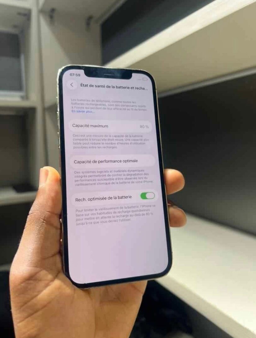 Smartphone iOS Moderne
