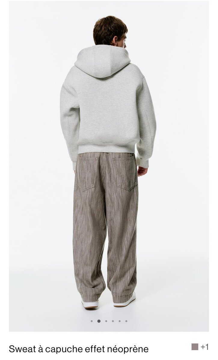 Sweat à capuche néoprène