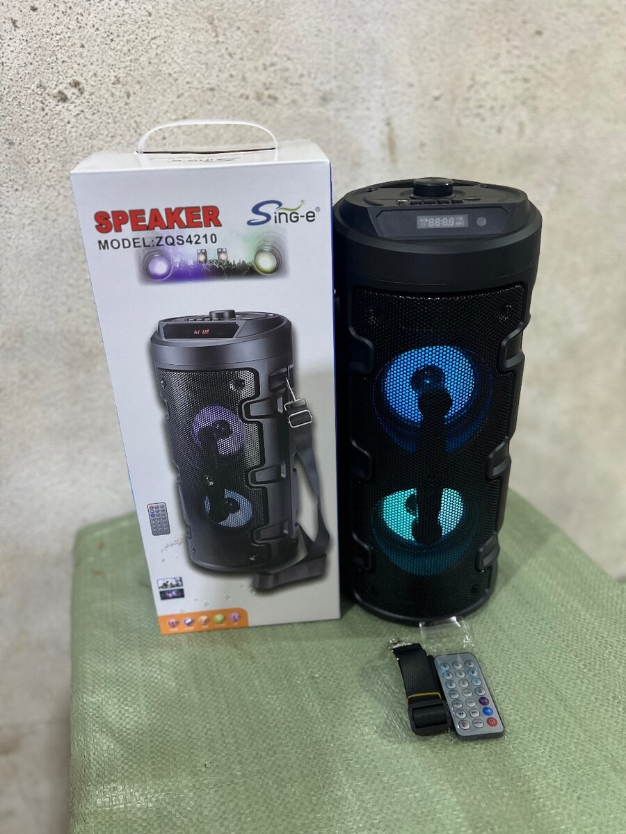 Haut-parleur Bluetooth LED Portatif