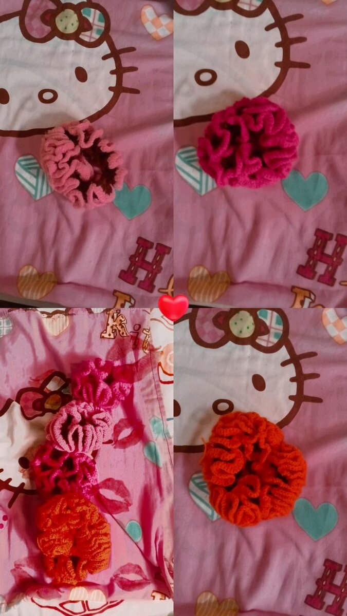 Chouchou élastique coloré