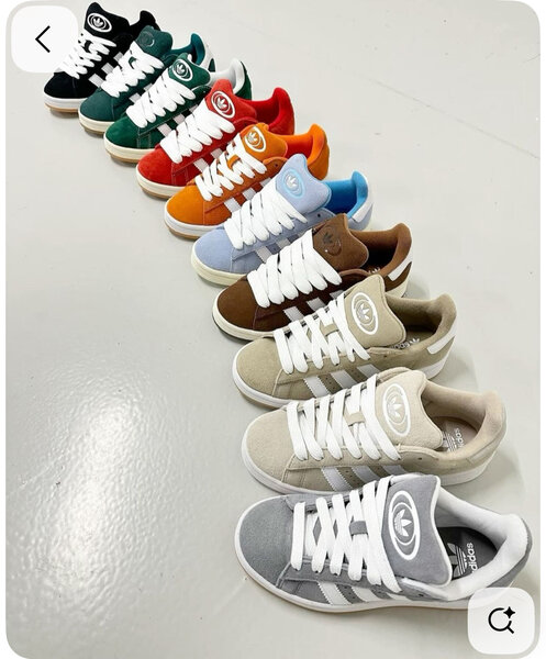 Sneakers en suède tendance