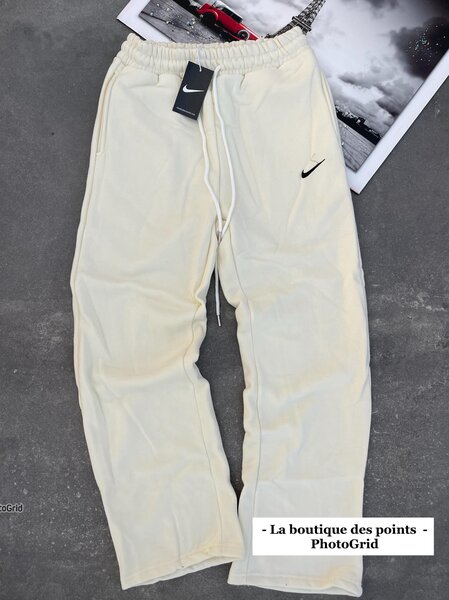 Pantalon de jogging blanc Nike