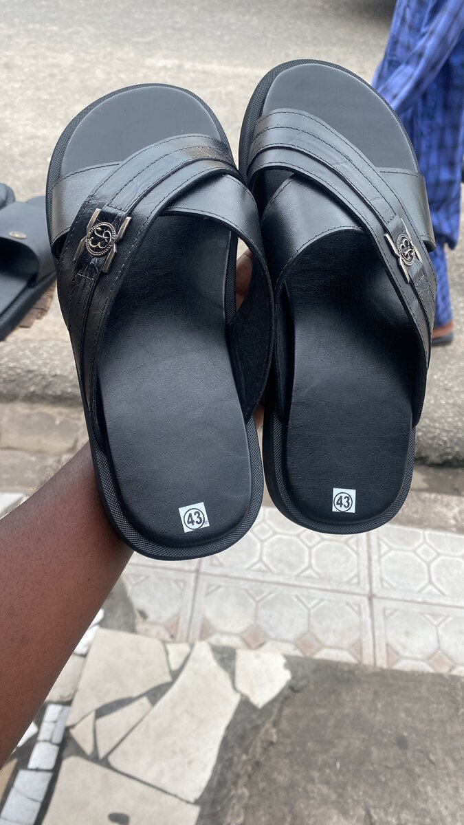 Sandales en cuir élégantes pour hommes